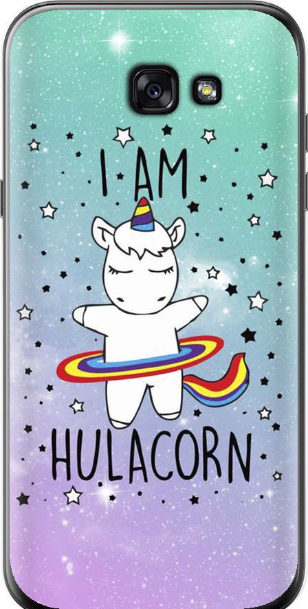 Чехол на Samsung Galaxy A7 (2017) I'm hulacorn (3976u-445-42517)