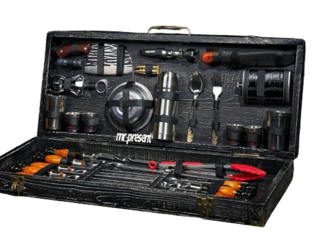 Набор шампуров Maksi Vintage №2 в кейсе (19305108)