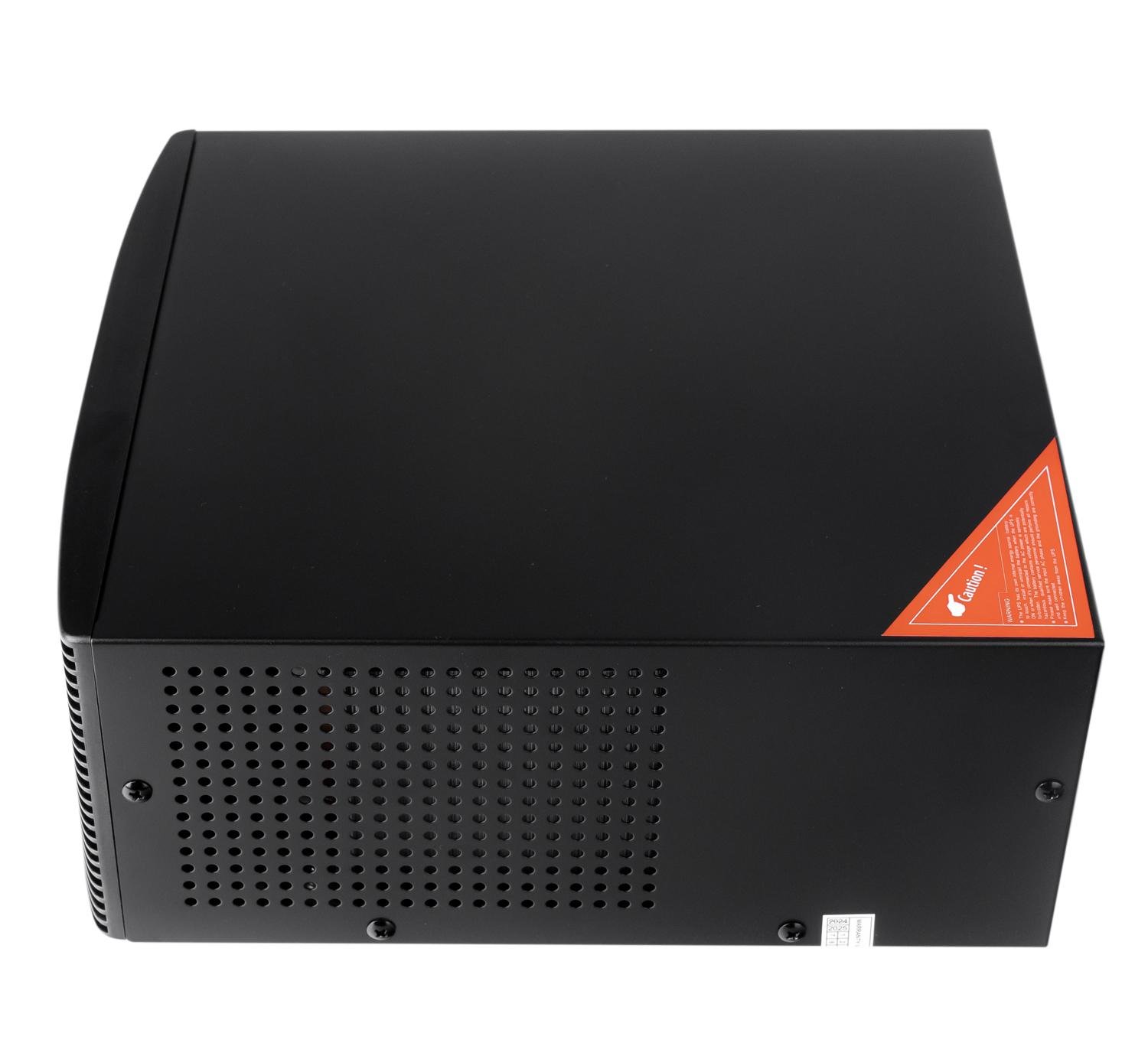 Инвертор PrologiX 1000ВА/800 Вт 12В 2xSchuko Pure Sine Wave Black (PLP1000XL) - фото 5 Инвертор PrologiX 1000ВА/800 Вт 12В 2xSchuko Pure Sine Wave Black (PLP1000XL) - фото 5