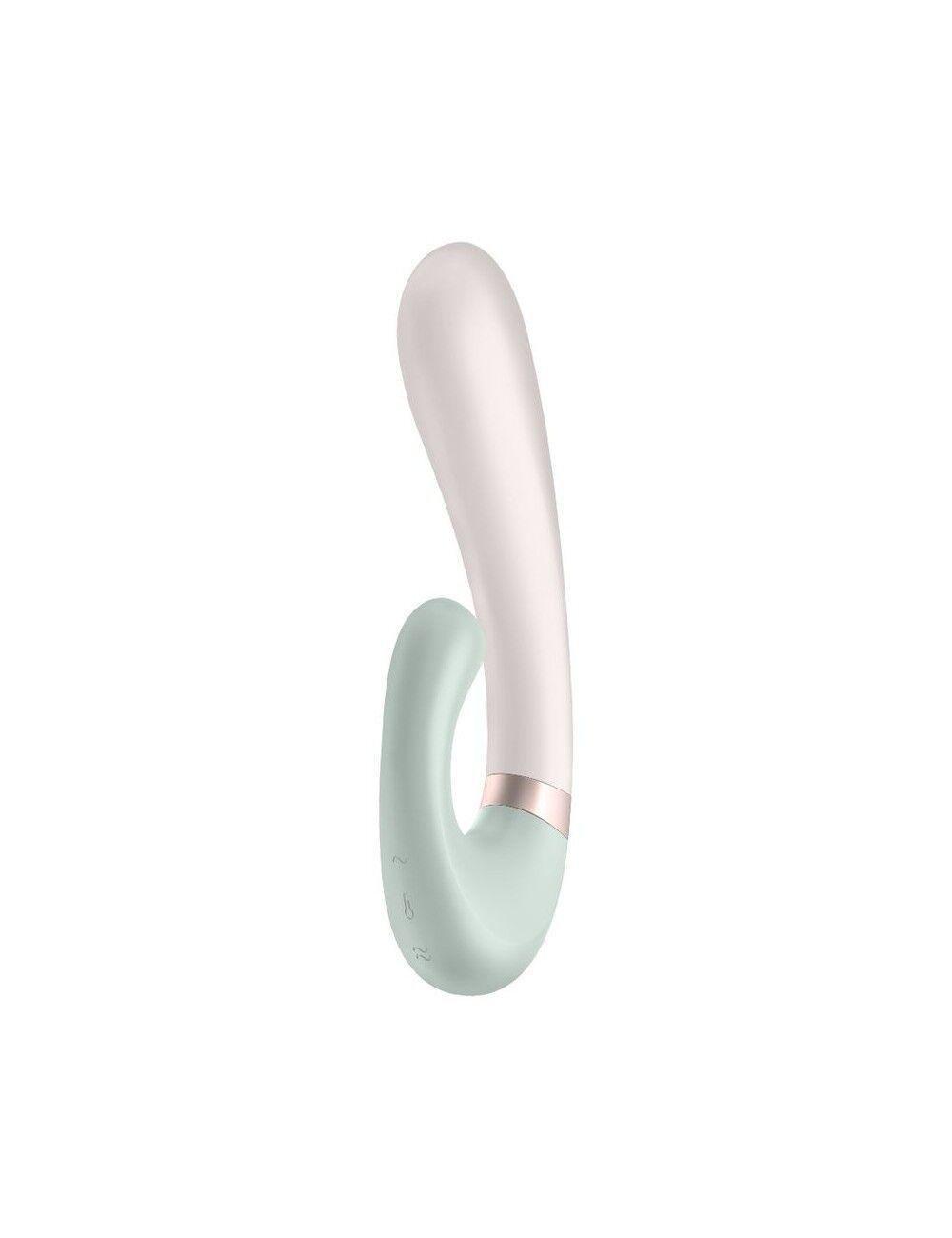 Вибратор-кролик смарт с подогревом Satisfyer Heat Wave Mint (SO6097) Вибратор-кролик смарт с подогревом Satisfyer Heat Wave Mint (SO6097)