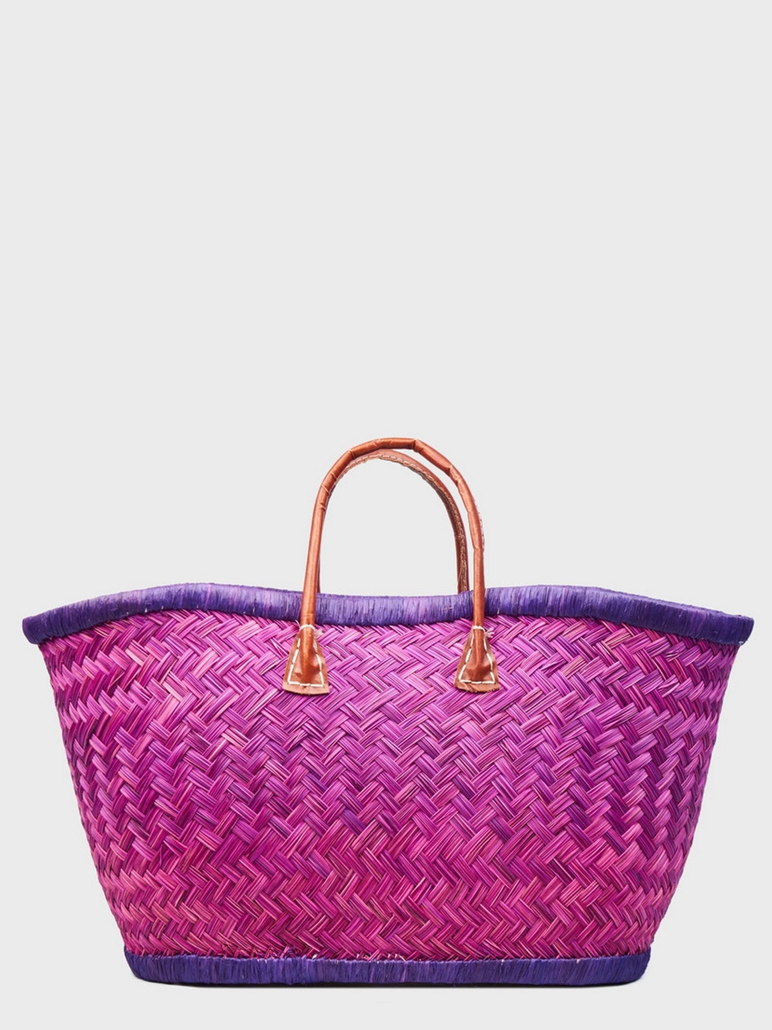 Пляжна сумка LE COMTOUR DE LA PLAGE Aravola BM_Plain_243 Фіолетовий