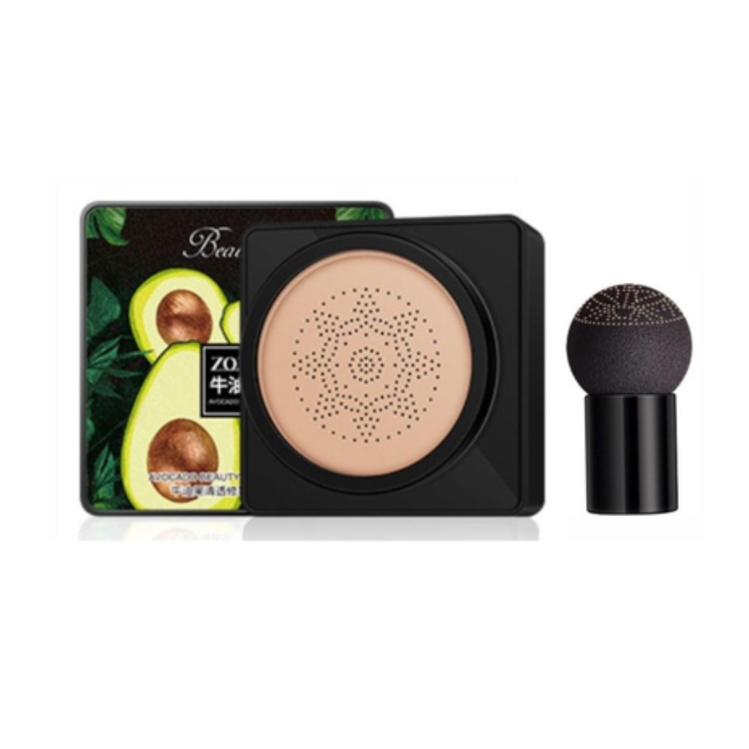 Кушон для лица Zozu Avocado Beauty Cream Cushion с экстрактом авокадо 01-Бежевый натуральный 20 мл (27302115)