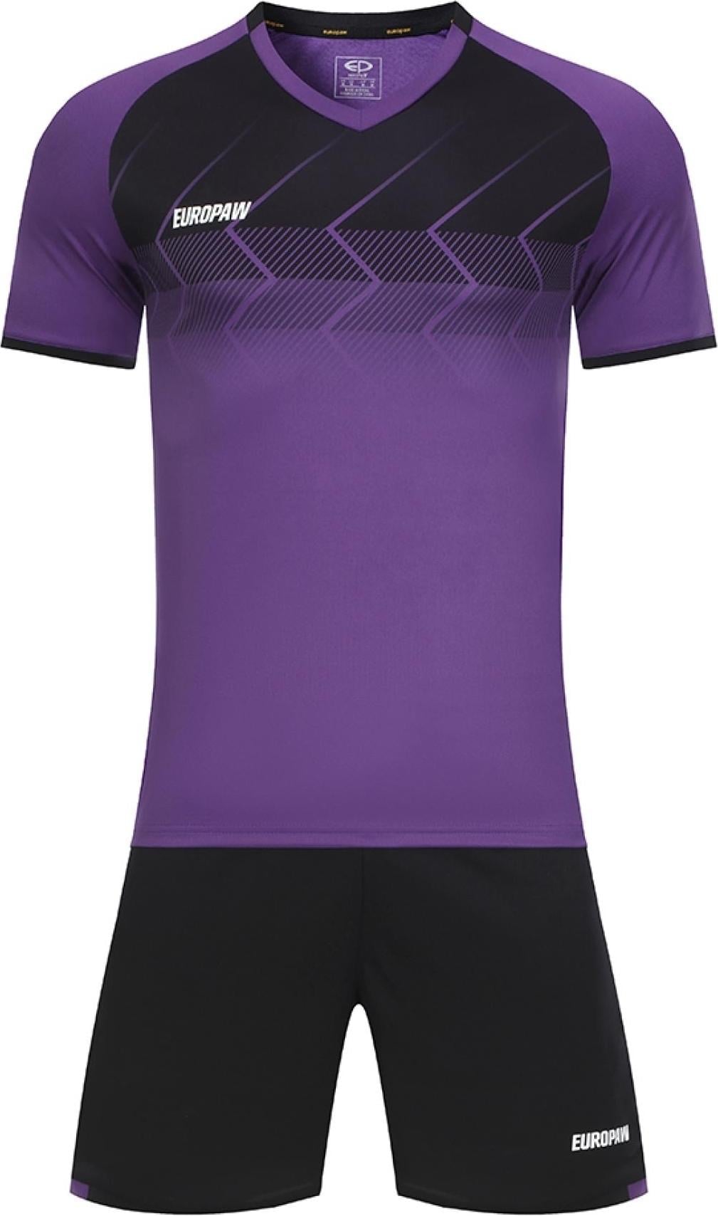 Комплект футбольной формы Europaw 029 SLAVA S Фиолетово-черный (Europaw803) Комплект футбольной формы Europaw 029 SLAVA S Фиолетово-черный (Europaw803)