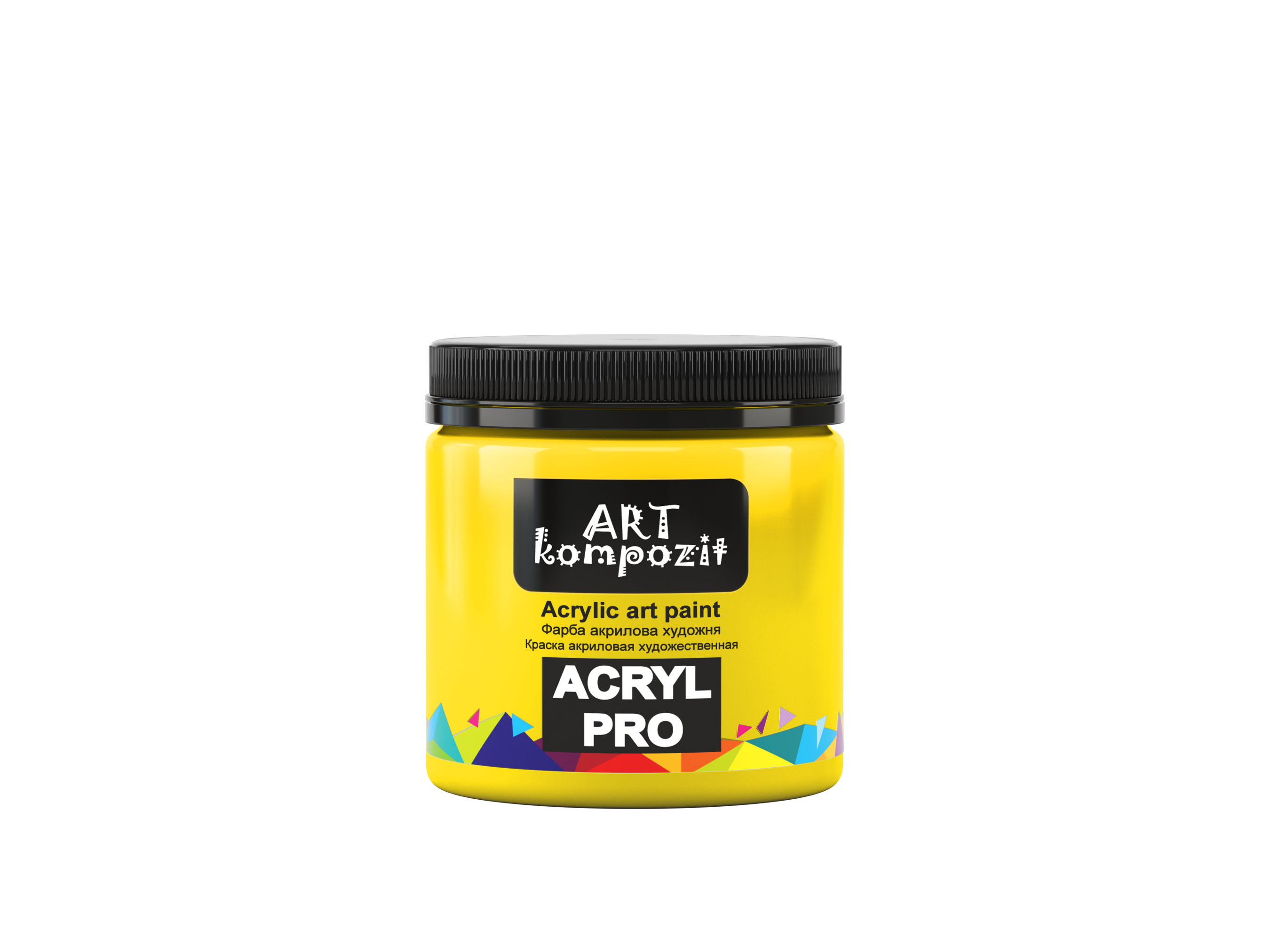 Краска художественная ART Kompozit Acryl PRO 116 0,43 мл Желтый основной