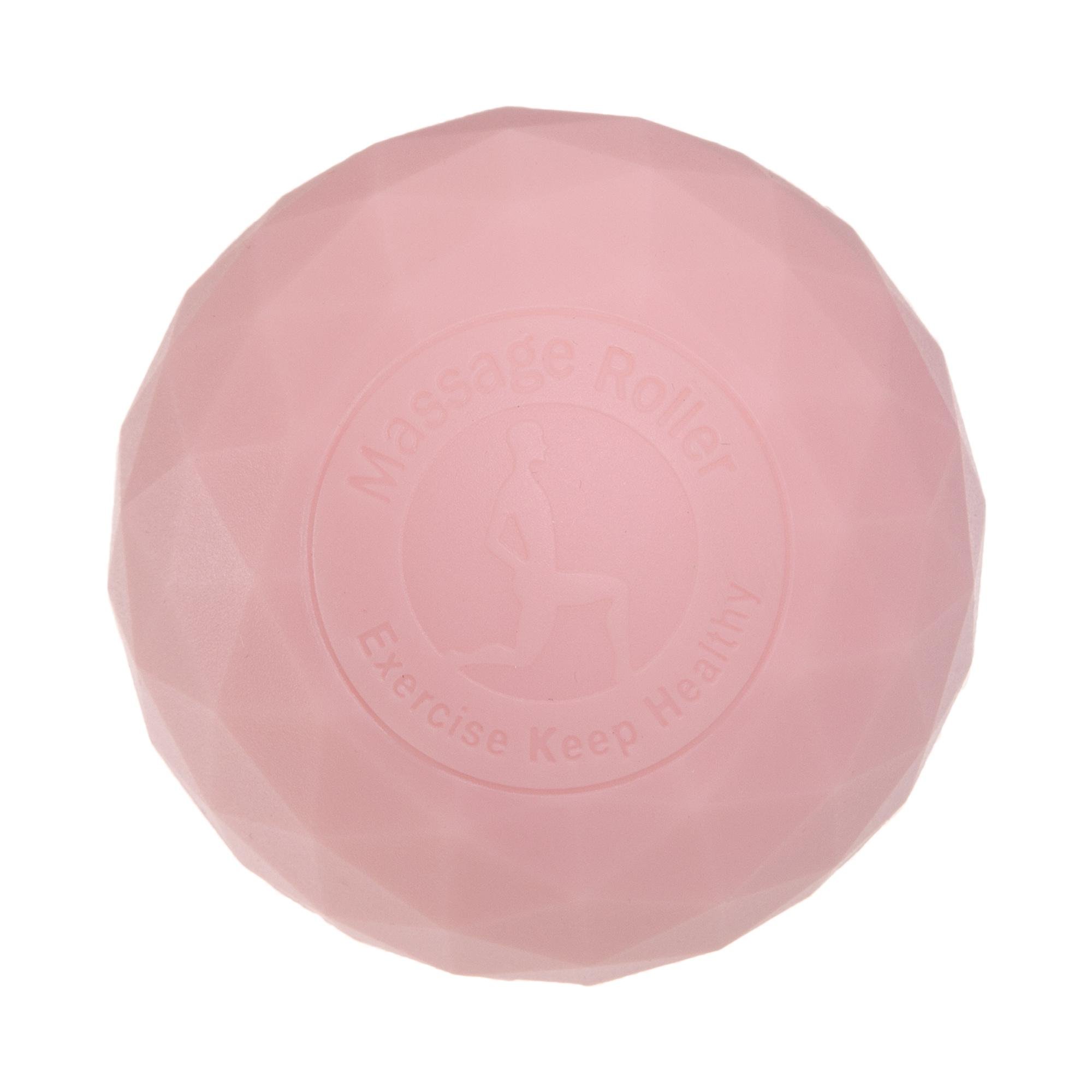 Масажер для спини Zelart Ball Rad Roller FI-3809 Рожевий (DR005042)
