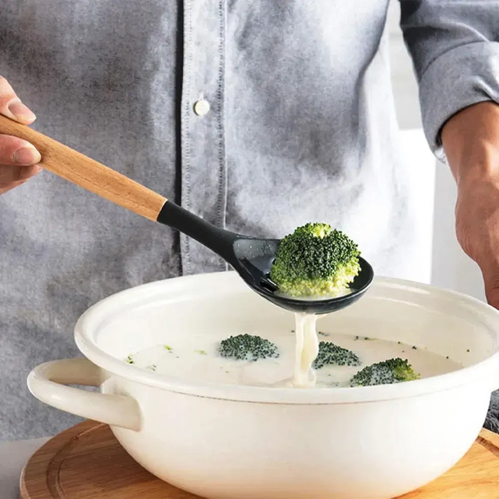 Набор кухонные принадлежности 20в1 с доской и органайзером Черный - фото 4 Набор кухонные принадлежности 20в1 с доской и органайзером Черный - фото 4