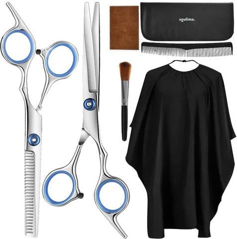 Набор парикмахерский для стрижки волос с накидкой 7 предметов Набор парикмахерский для стрижки волос с накидкой 7 предметов