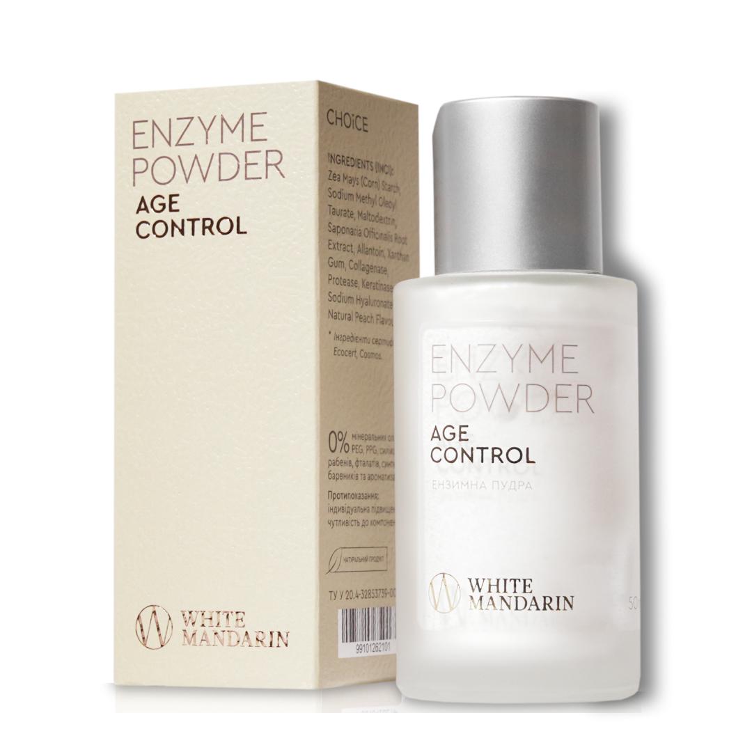 Пудра энзимная пилинг White Mandarin Enzyme Powder AGE CONTROL Очищение/Деликатный 50 мл (99101262101)