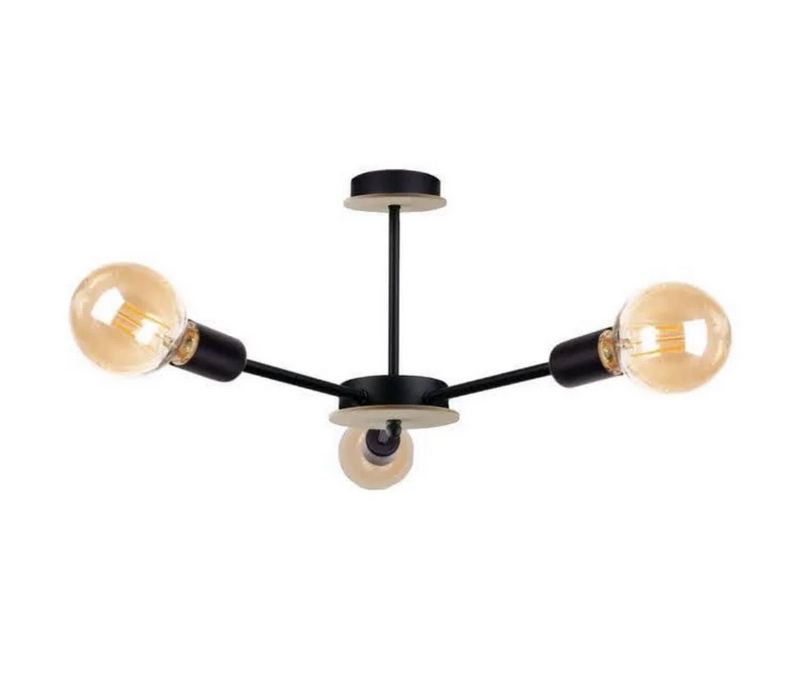 Люстра в скандинавському стилі Suna -3 Чорний