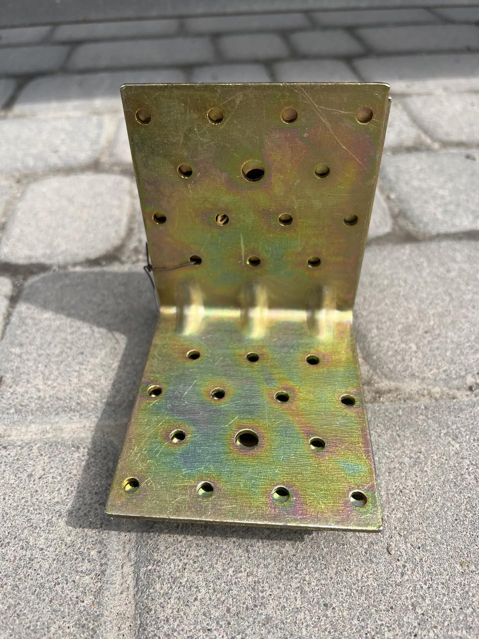 Уголок крепежный 199 металлический оцинкованный 100х100х90 мм (1832190638) - фото 6 Уголок крепежный 199 металлический оцинкованный 100х100х90 мм (1832190638) - фото 6