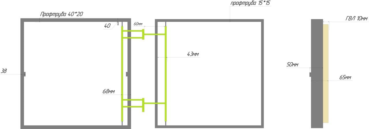 Люк под плитку нажимной 20x20 см - фото 9 Люк под плитку нажимной 20x20 см - фото 9