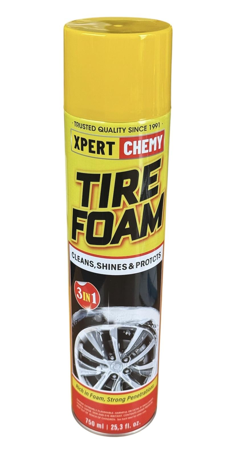 Очисник шин пінний XPERT CHEMY TIRE FOAM CLEANING 750 мл ( XC-TF-0026)