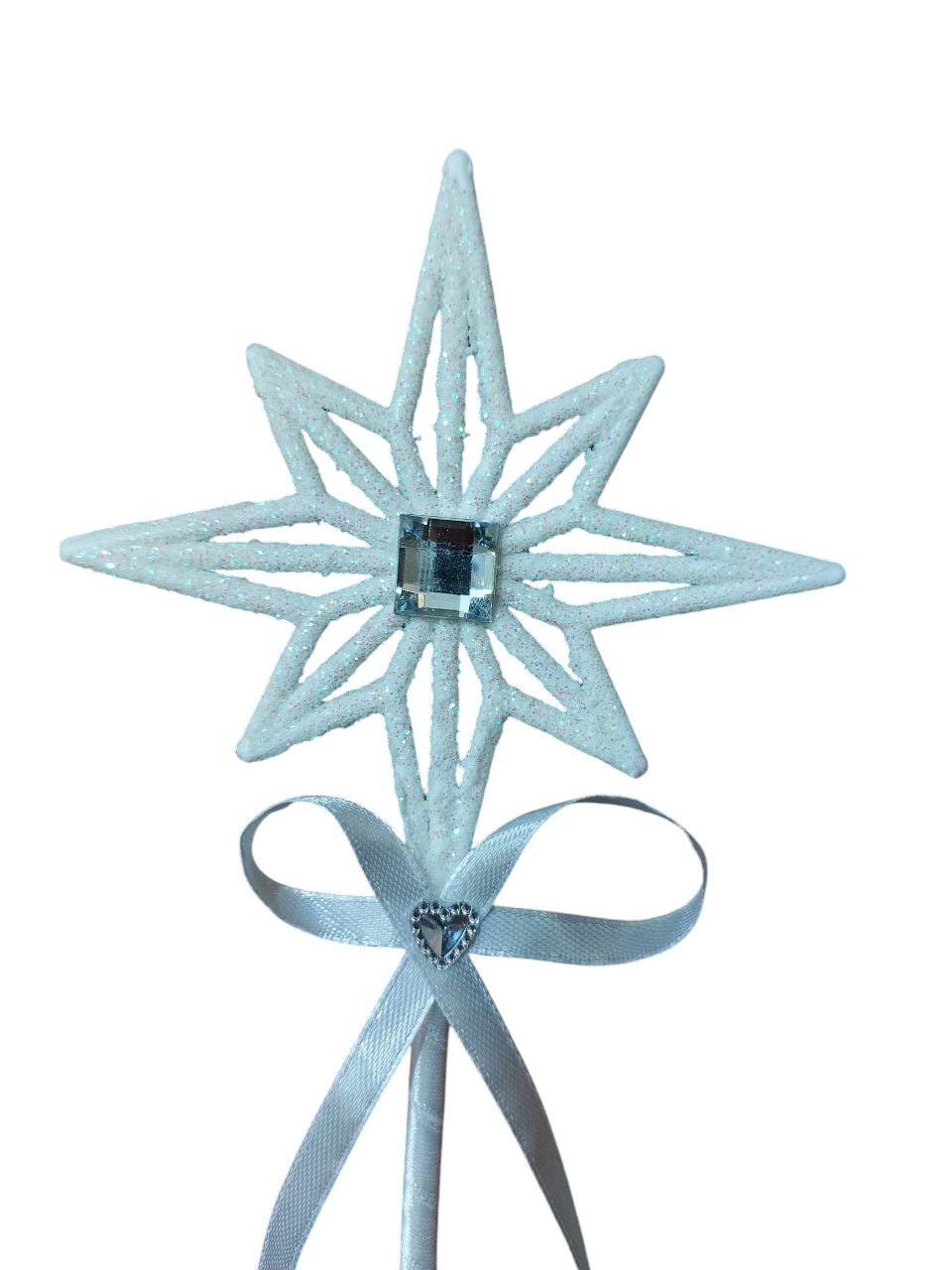 Палочка феи волшебная для костюма 43 см Белый (146506) Палочка феи волшебная для костюма 43 см Белый (146506)