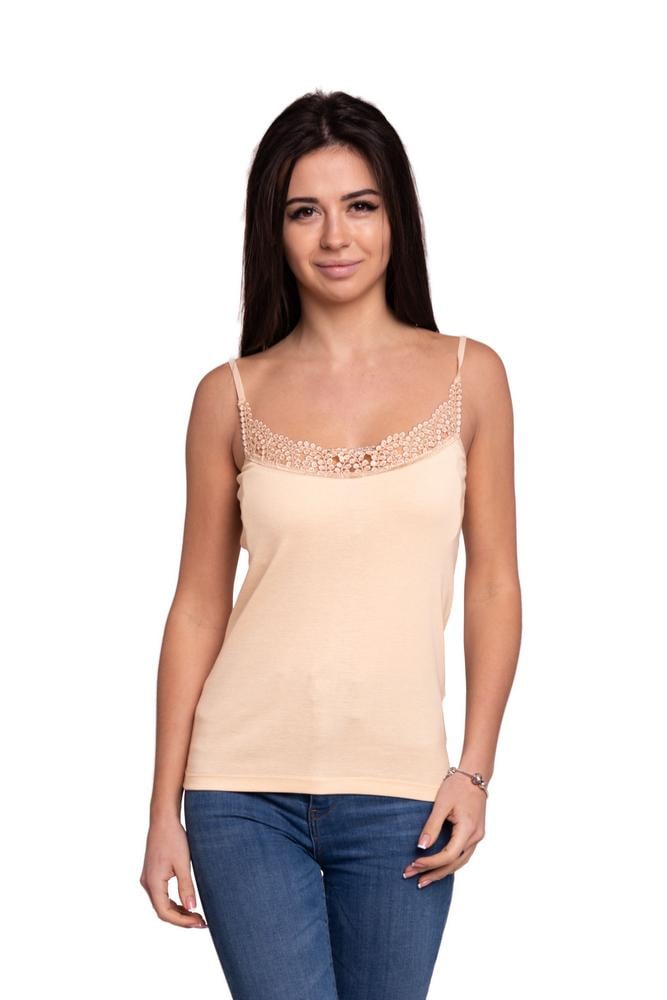 Майка женская Наталюкс M Бежевый (2121073287531)