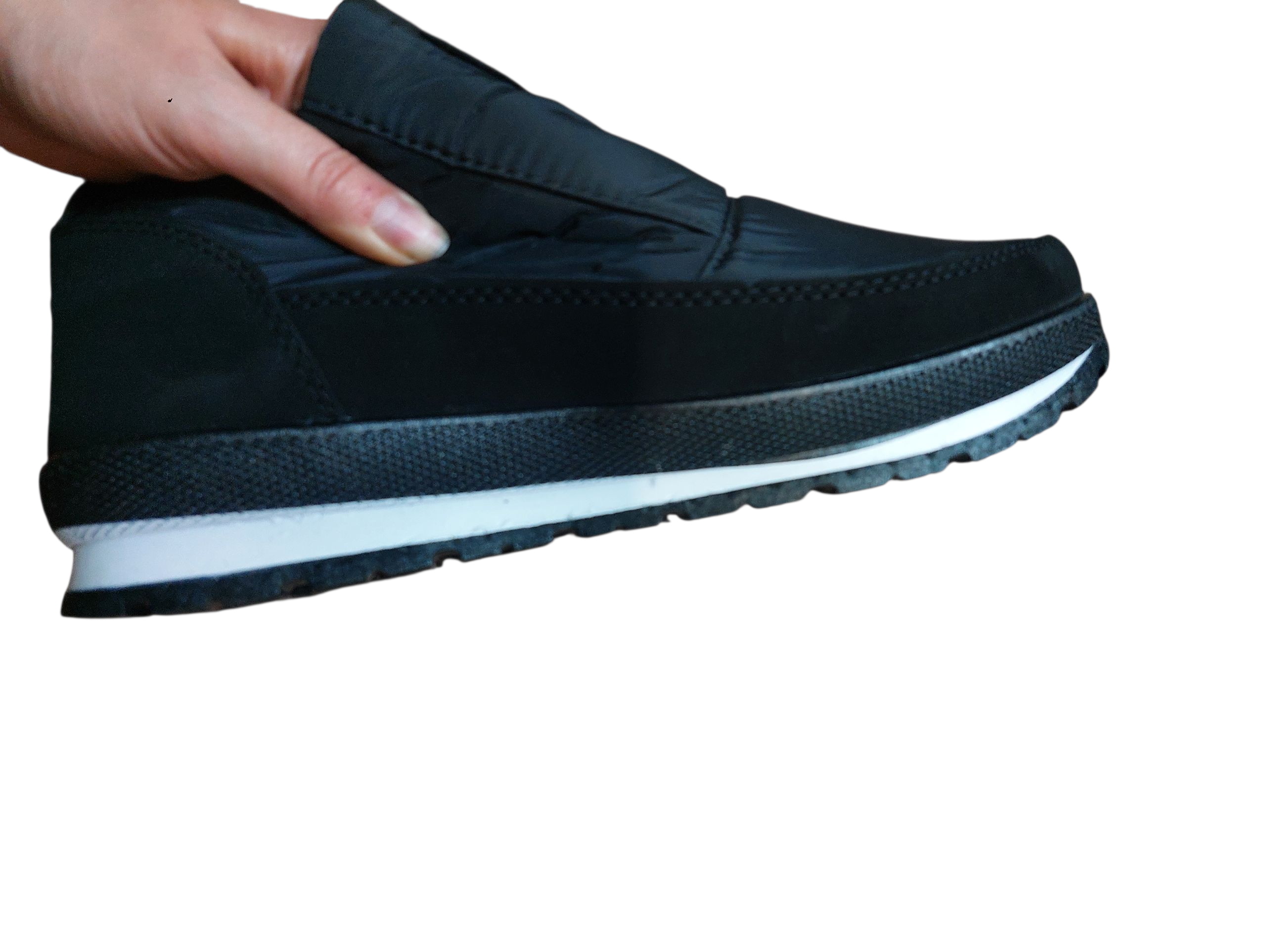 Дутики женские короткие зимние р. 36 Черный (25340) - фото 2 Дутики женские короткие зимние р. 36 Черный (25340) - фото 2