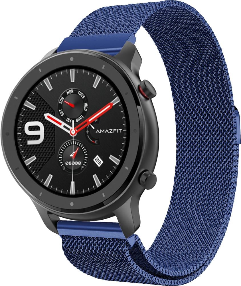 Ремешок Миланская петля Milano Amazfit GTR 47 мм Blue (19372) Ремешок Миланская петля Milano Amazfit GTR 47 мм Blue (19372)