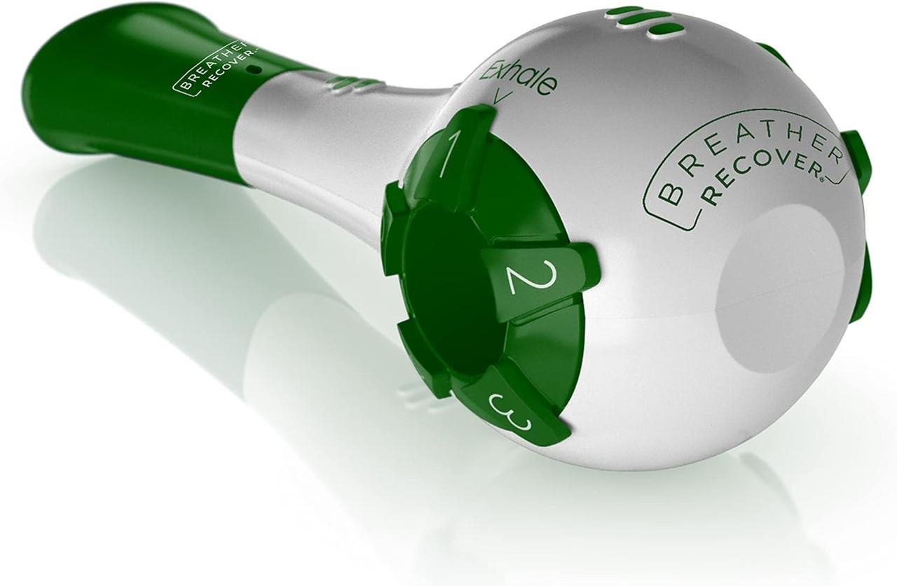 Тренажер дыхательный для легких Breather LIGHT легкий уровень сопротивления Зеленый (1107)