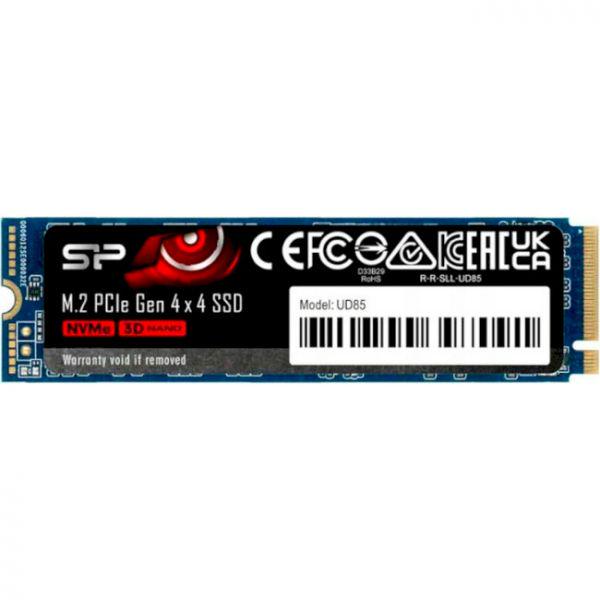 SSD-накопитель Silicon Power UD85 1Tb M.2 PCI-E 4.0 x4 3D TLC (SP01KGBP44UD8505)