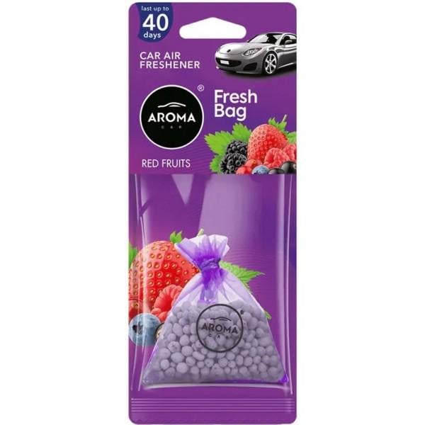 Ароматизатор полімерний Aroma Car Fresh Bag Червоні фрукти 12 г (102982)