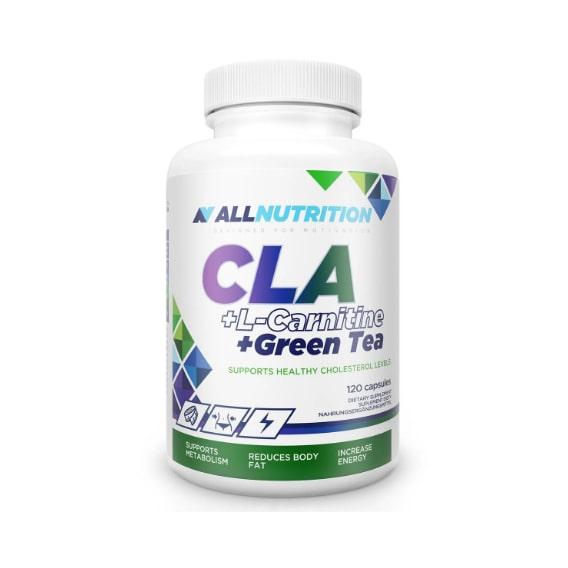 Комплексный жиросжигатель All Nutrition CLA + L-Carnitine + Green Tea 120 Caps