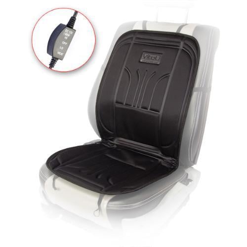 Накидка на сидіння H 23014 BK з підігівом і перемикач