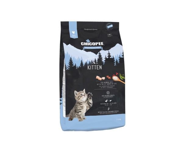 Корм сухий для кошенят Chicopee Holistic Nature Line kitten 1,5 кг