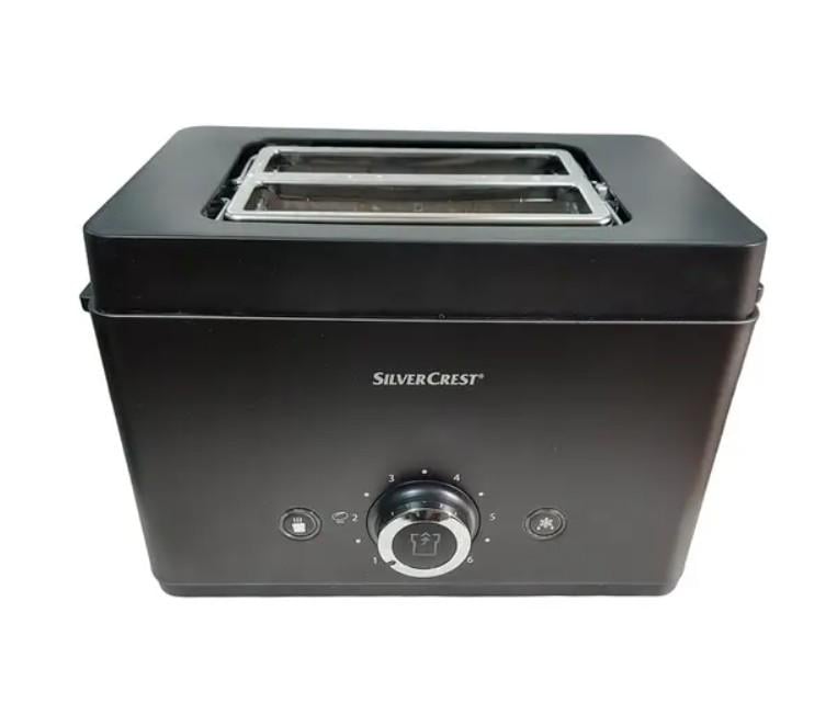Тостер кухонный Silver Crest STT горизонтальный с 7 режимами 850 Вт Черный (166-1) - фото 4 Тостер кухонный Silver Crest STT горизонтальный с 7 режимами 850 Вт Черный (166-1) - фото 4