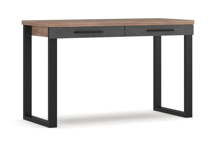 Стіл офісний Меблі-Сервіс 2Ш 140 Омега Дуб табако/Матера (22854097)