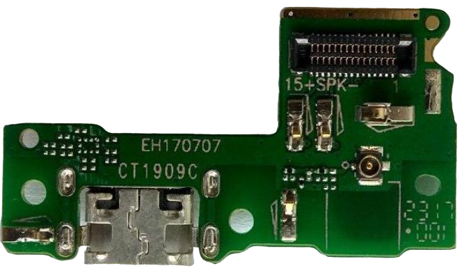 Разъем зарядки Charge Connector для Huawei P9 Lite mini/Y6 Pro 2017 с коннектором зарядки (000046242)