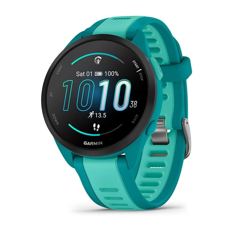 Смарт-годинник Garmin Forerunner 165 Music Turquoise/Aqua (010-02863-32/B2)