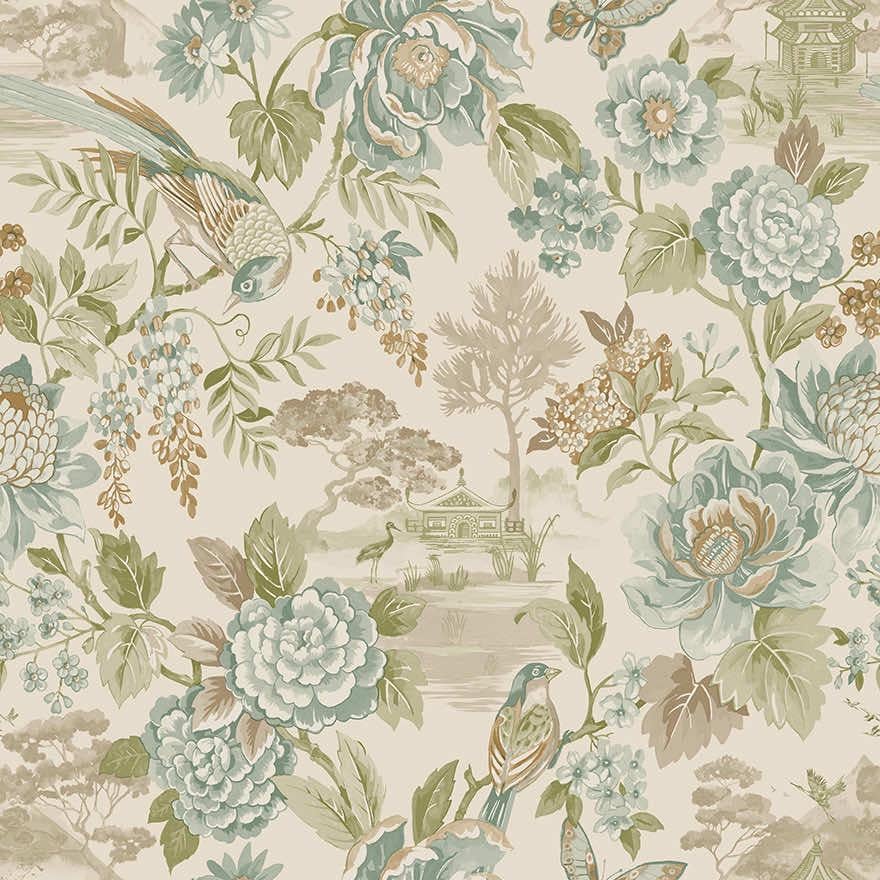 Обои HOLDEN Decor Journey to the East флизелиновые 0,53х10,05 м (91831)
