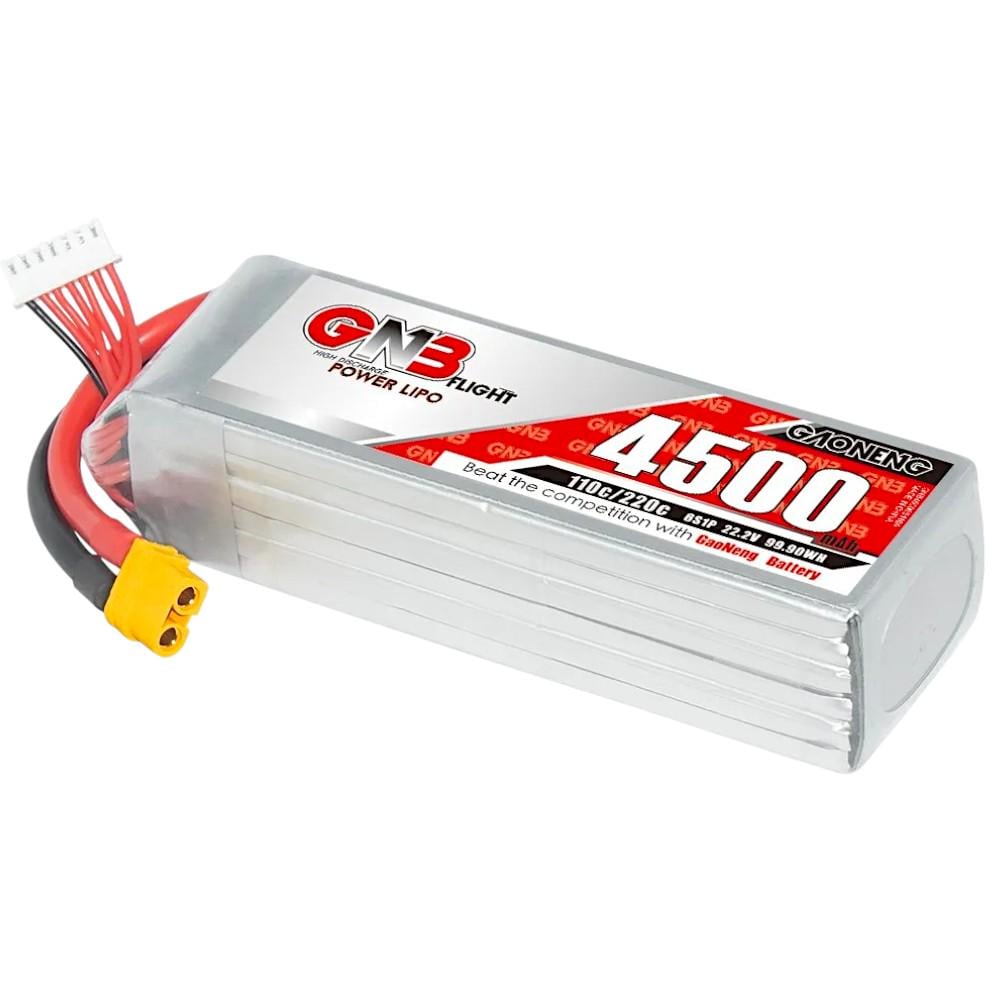 Аккумулятор для дрона Gaoneng GNB 6S 22,2V 4500 mAh 110C LiPo XT60 (556400)