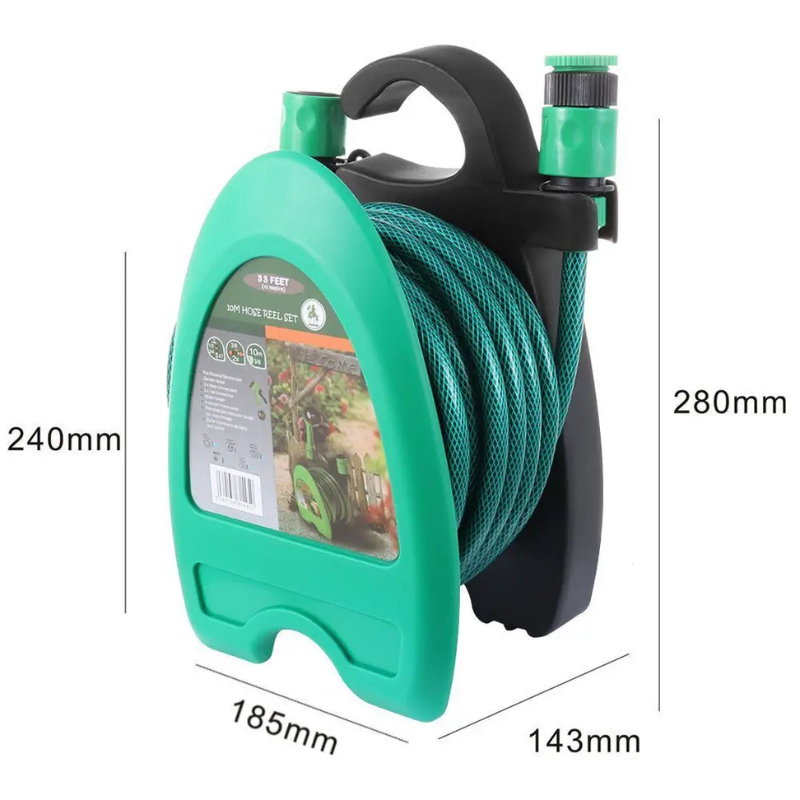 Шланг поливочный 10 м катушка с распылителем (25880218) - фото 4