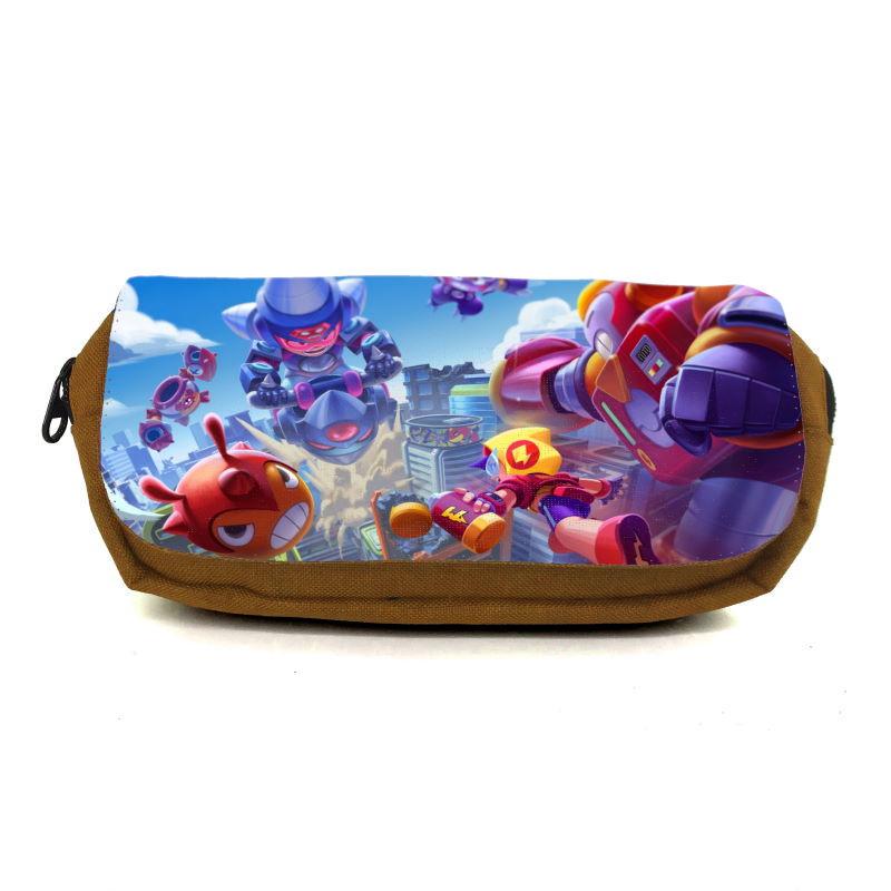 Пенал школьный Brawl Stars-0053 Желтый (2064147963)