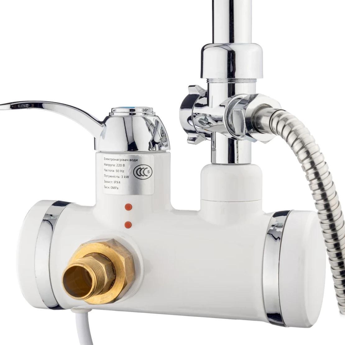 Проточный водонагреватель Kroner KRM Volt CW191WMDS с дисплеем (CV023249) - фото 2 Проточный водонагреватель Kroner KRM Volt CW191WMDS с дисплеем (CV023249) - фото 2