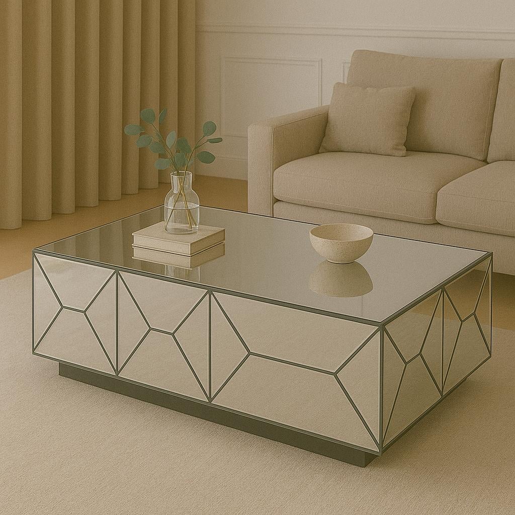 Стіл дзеркальний Кій 1000х600х450 мм Антрацитовий Стіл дзеркальний Кій 1000х600х450 мм Антрацитовий