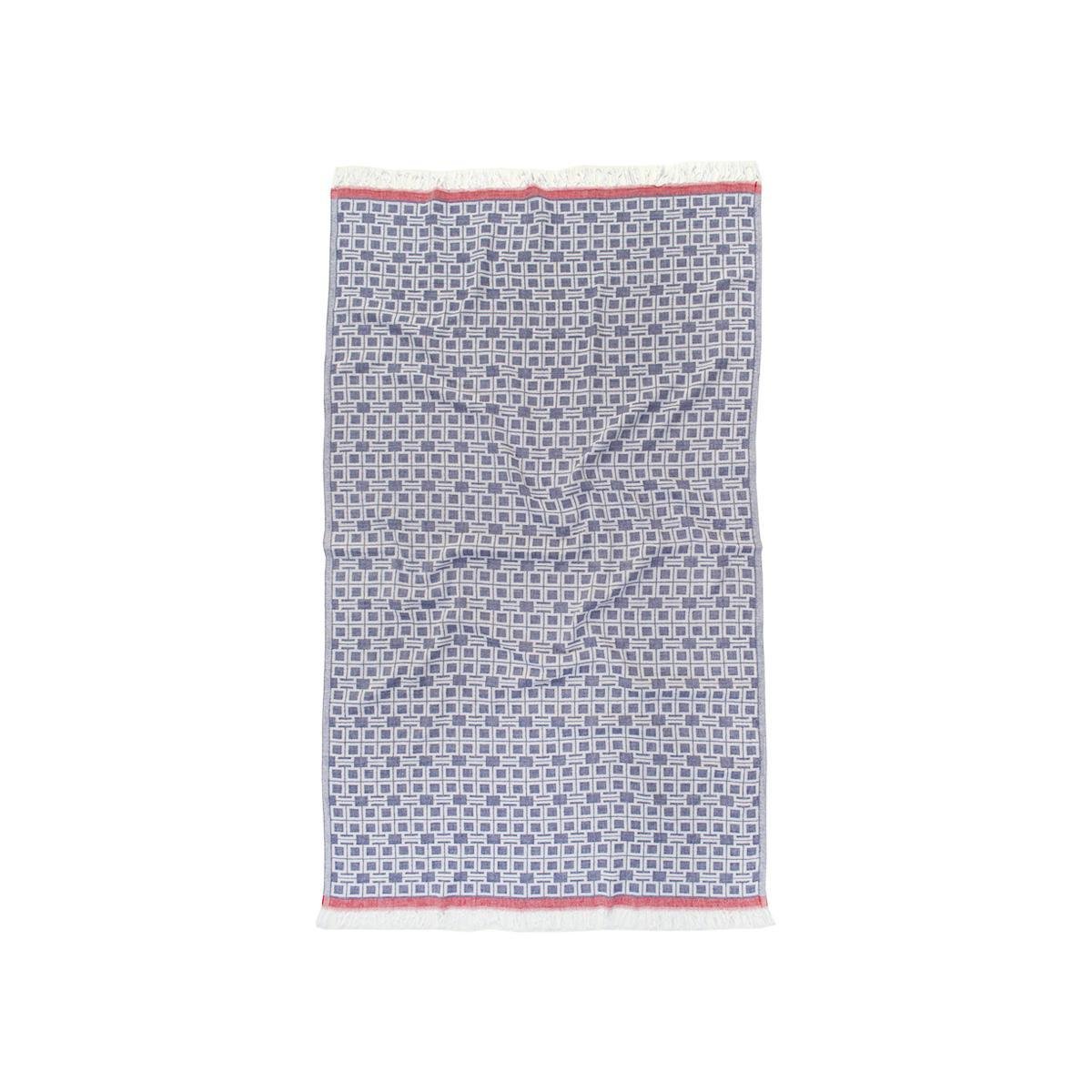 Полотенце Barine Pestemal Levent 180 г/кв. м 90x160 см Синий (15289308)