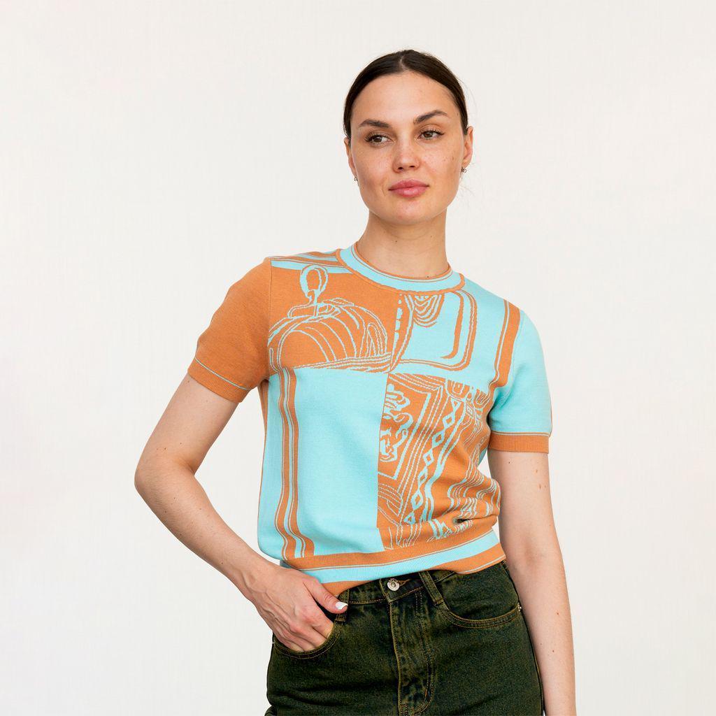 Светр жіночий повсякденний Hermes En Desordre Finesse S Різнокольоровий (2797308167)