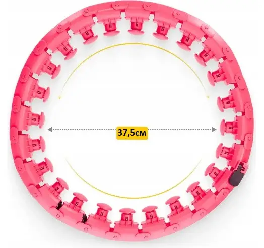 Хулахуп HulaSmart с утяжелителем для фитнеса (27387295) - фото 9 Хулахуп HulaSmart с утяжелителем для фитнеса (27387295) - фото 9