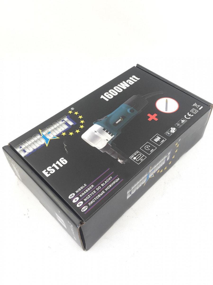 Ножиці електричні для листового металу Euro Craft ES116 2415718395 1600 Вт 220 В різання до 2,5 мм - фото 6 Ножиці електричні для листового металу Euro Craft ES116 2415718395 1600 Вт 220 В різання до 2,5 мм - фото 6