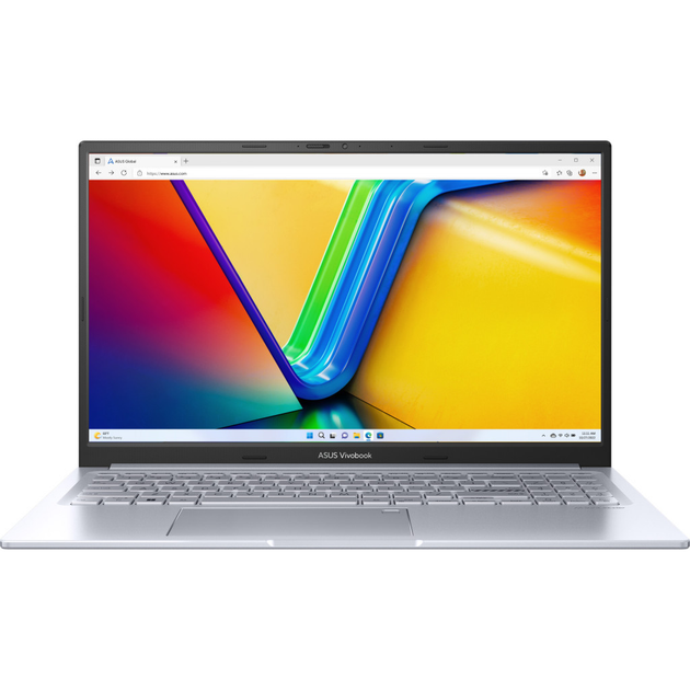 Ноутбук ASUS Vivobook OLED 15,6" 120GHz/2.8K/Intel Core i5-1335U/Iris Xe Graphics/DDR4 16Gb/SSD 512Gb Cool Silver