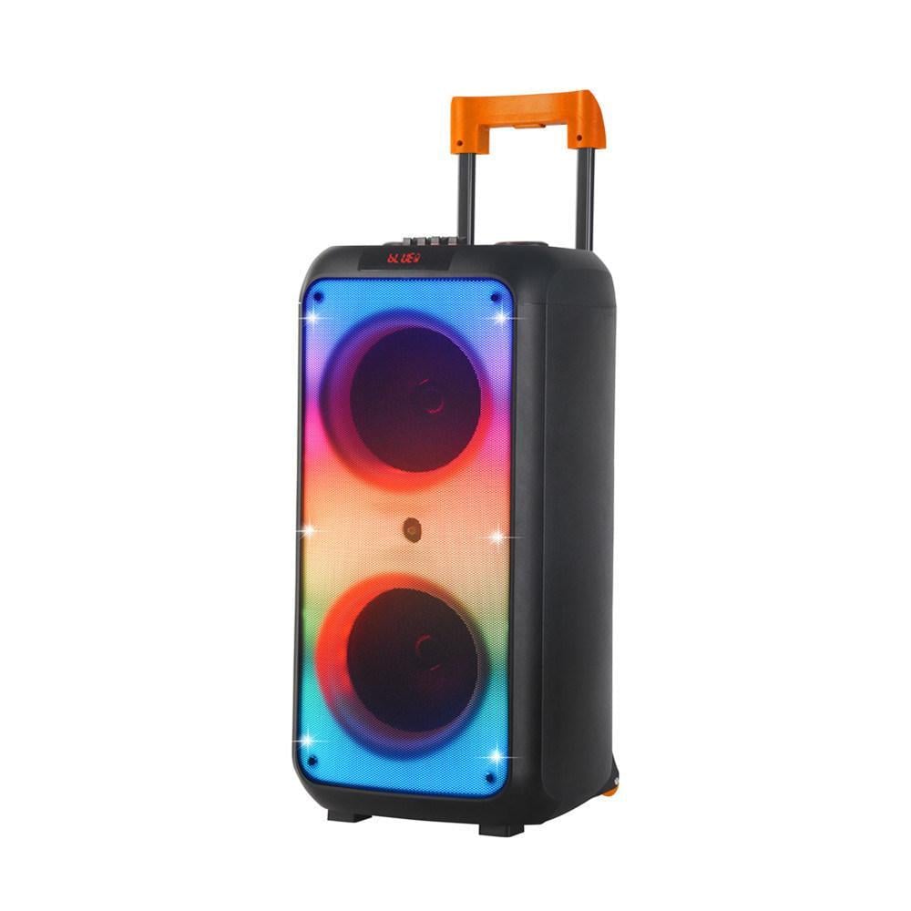 Колонка аккумуляторная ZXX-1095 с радиомикрофоном USB/BT/FM/TWS