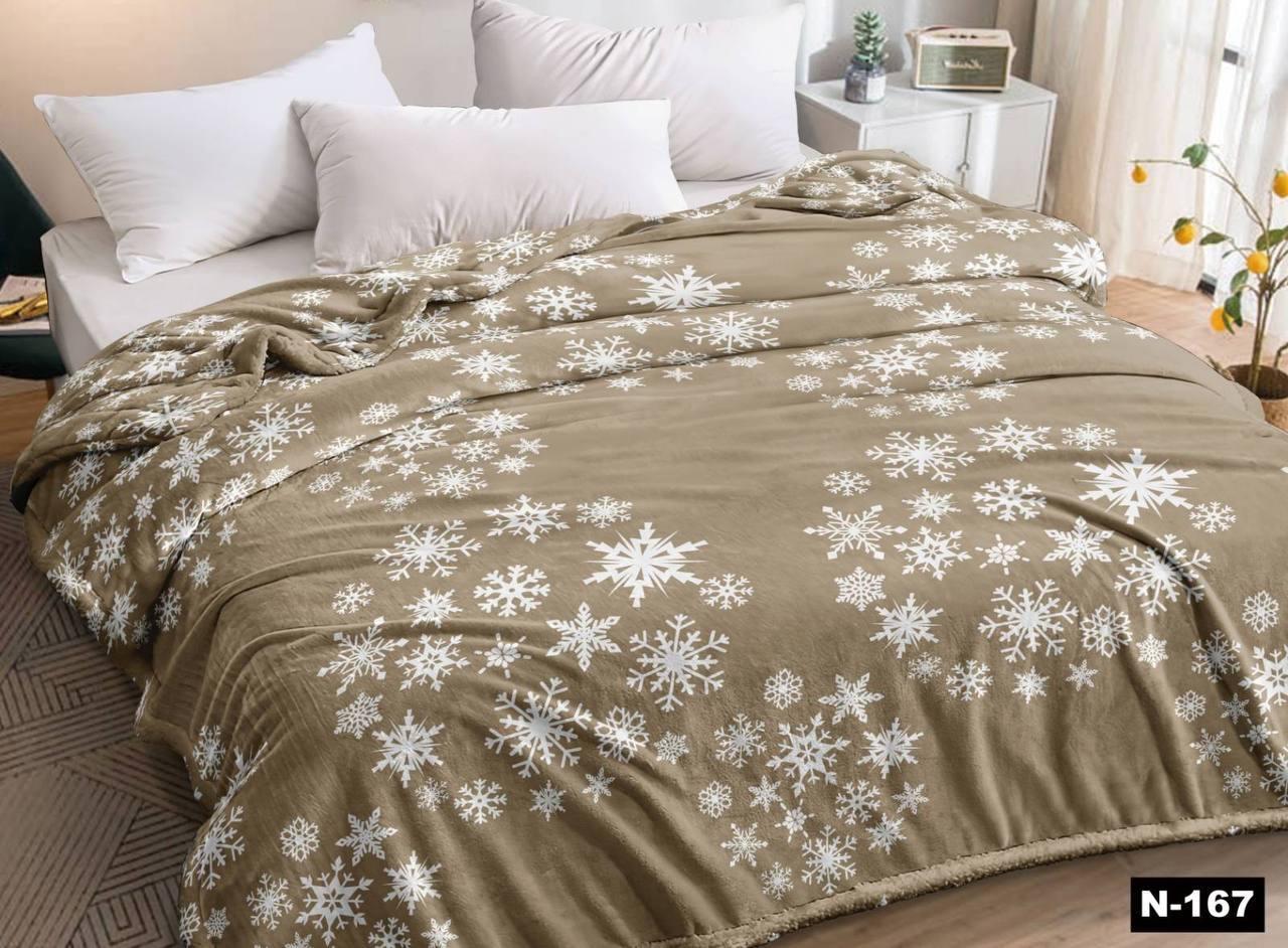 Плед с ворсом пушистый плюшевый 200х215 см Коричневый (2354904972) - фото 3 Плед с ворсом пушистый плюшевый 200х215 см Коричневый (2354904972) - фото 3