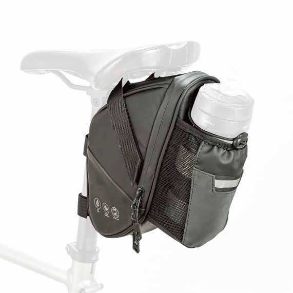 Сумка під сідло OnRide Rail 40 водовідштовхуюча тканина світловідбиваюча вставка 1,5 л Сумка під сідло OnRide Rail 40 водовідштовхуюча тканина світловідбиваюча вставка 1,5 л