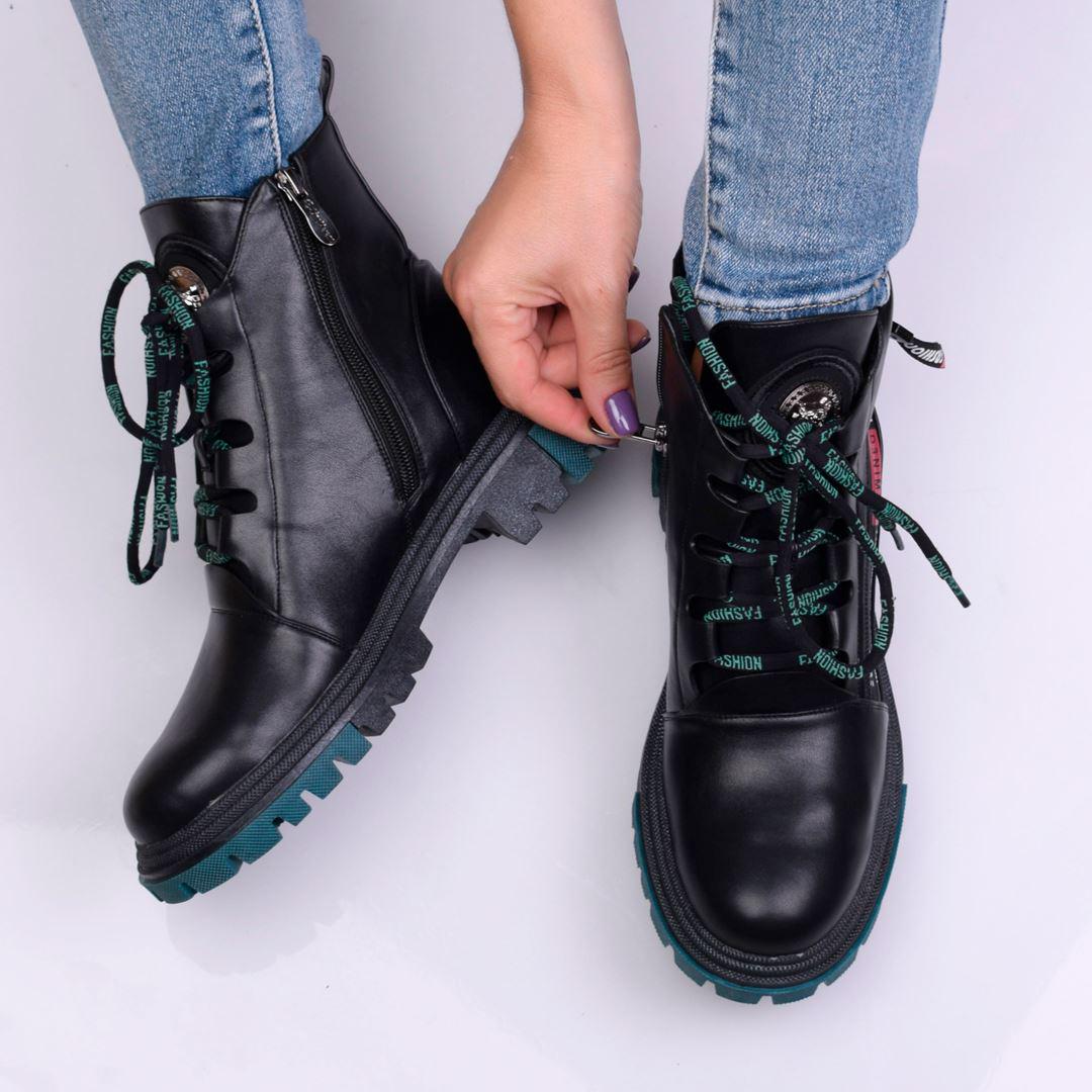 Ботинки женские на шнуровке 333635 р. 38 25 см