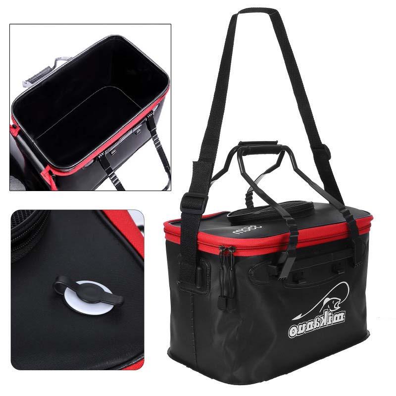 Сумка для риболовлі складна посилена 50x29x26 см - фото 2