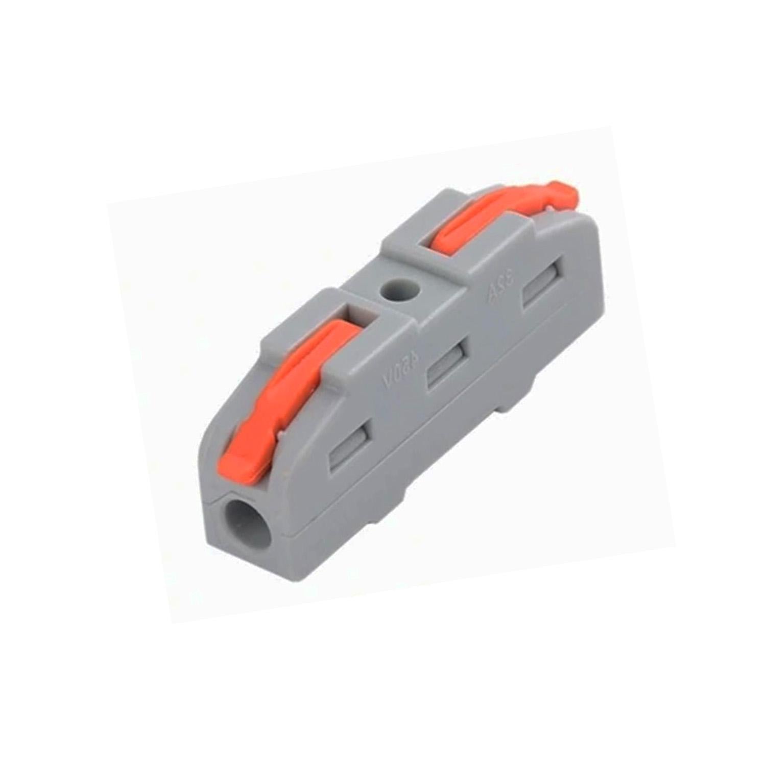 Клемма проходная Premium типа WAGO 1 на 1 провод 0,08–4 мм2/12–28AWG 32А 250V рычажный зажим