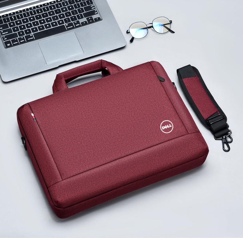 Сумка для ноутбука Dell протиударна 15,6-17" Бордовий (IBN017R1) - фото 2 Сумка для ноутбука Dell протиударна 15,6-17" Бордовий (IBN017R1) - фото 2