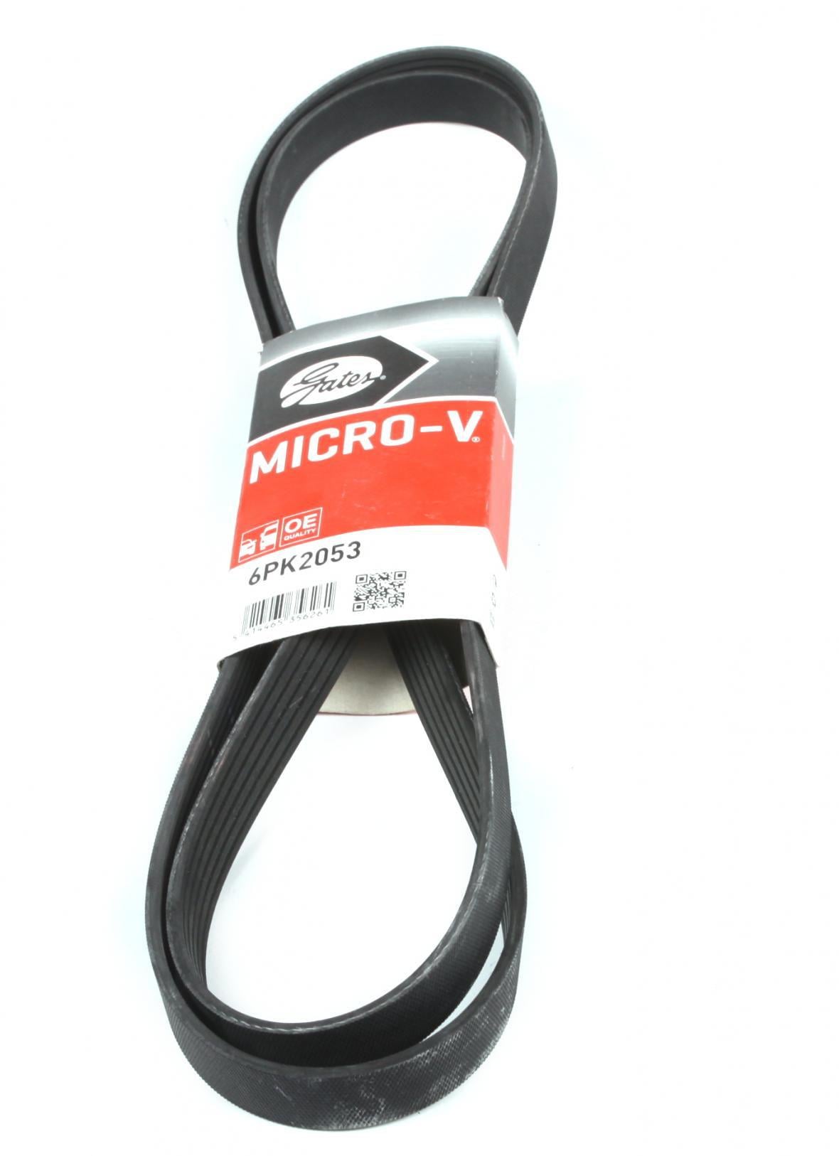 Ремінь генератора GATES для MB W124/201/202/210 OM601/602/M111 PS (6PK2053)