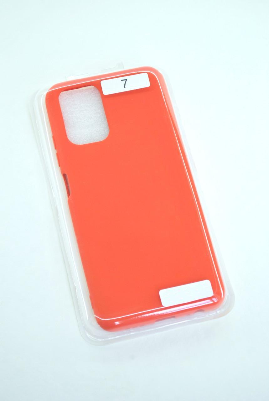 Чехол для телефона Samsung A02s/A025 Silicone FULL №7 New apricot (4you)